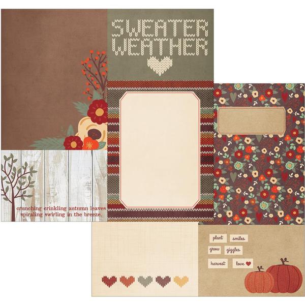 Sweater Weather - 4x6 / 6x8 inch Journaling Elemen